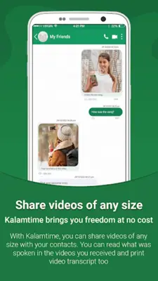 KalamTime Instant Messenger android App screenshot 1